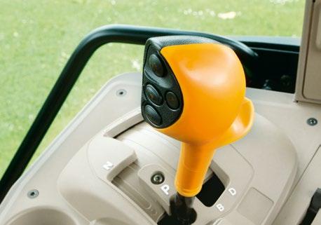 Płynność funkcji wysprzęglania AutoClutch nie ma potrzeby naciskania sprzęgła przy zatrzymywaniu i wydajność hamulców czynią z ciągników 6M idealne maszyny do pracy z