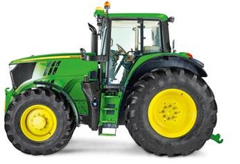 Ten nowy model 6M został oczywiście zbudowany na bazie uznanej pełnoramowej konstrukcji John Deere, co zapewnia najwyższą spójność strukturalną i