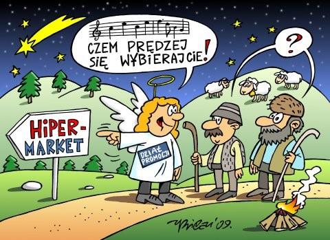 Nowak pyta znajomego: - Jak tam u ciebie z zaopatrzeniem na święta?