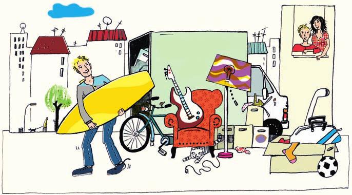 2a Shau das Bild an und antworte auf Polnish. Przyjrzyj się ilustraji i odpowiedz po polsku. Opisz sytuaję przedstawioną na ilustraji. Jak myślisz, o zym rozmawiają i Anna?