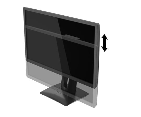 Górna ramka obudowy monitora nie powinna znajdować się powyżej poziomu wzroku użytkownika.
