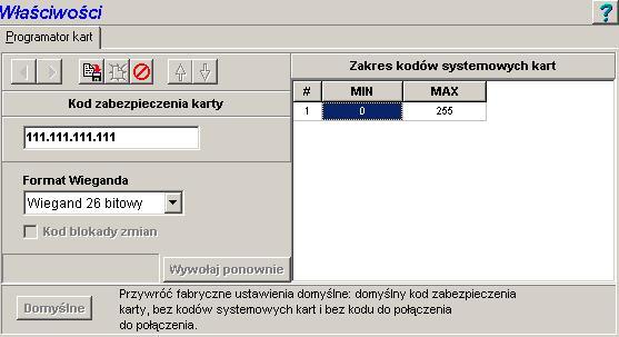 Konfiguracja systemu ATS Master do współpracy z czytnikami w trybie Wiegand 26-bitowym.