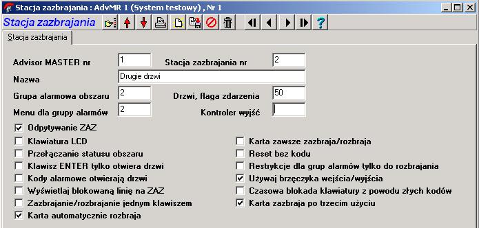2.1.7 Uruchomienie odpytywania czytników ZAZ2 oraz ZAZ3 wraz z