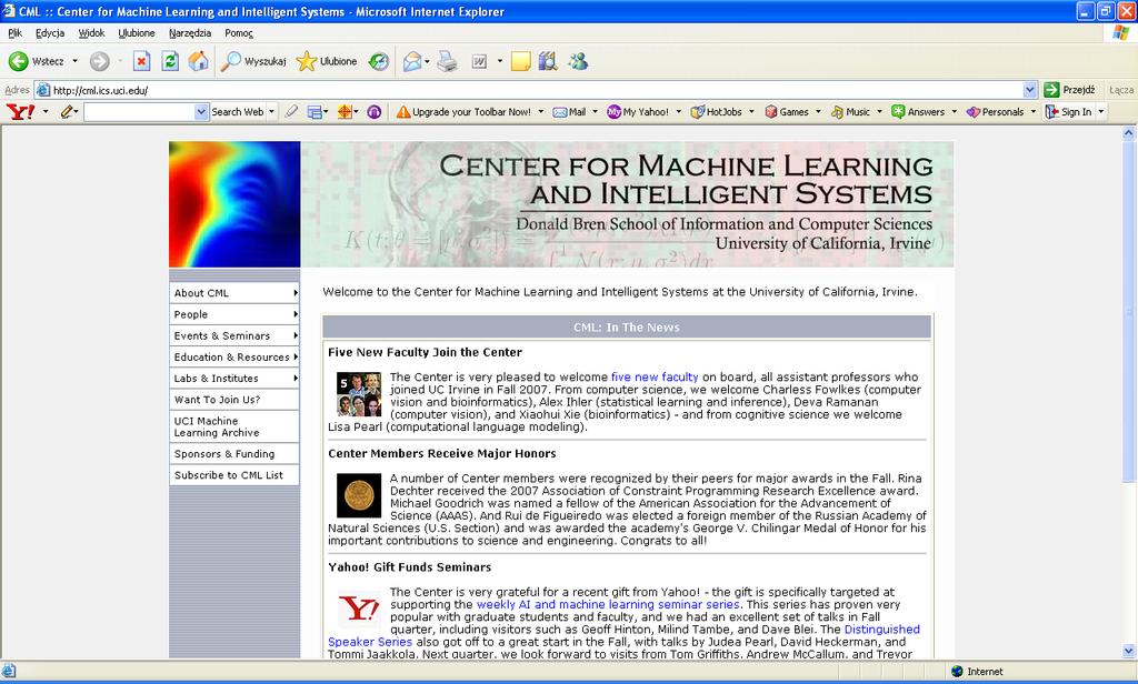 Center for Machine Learning and