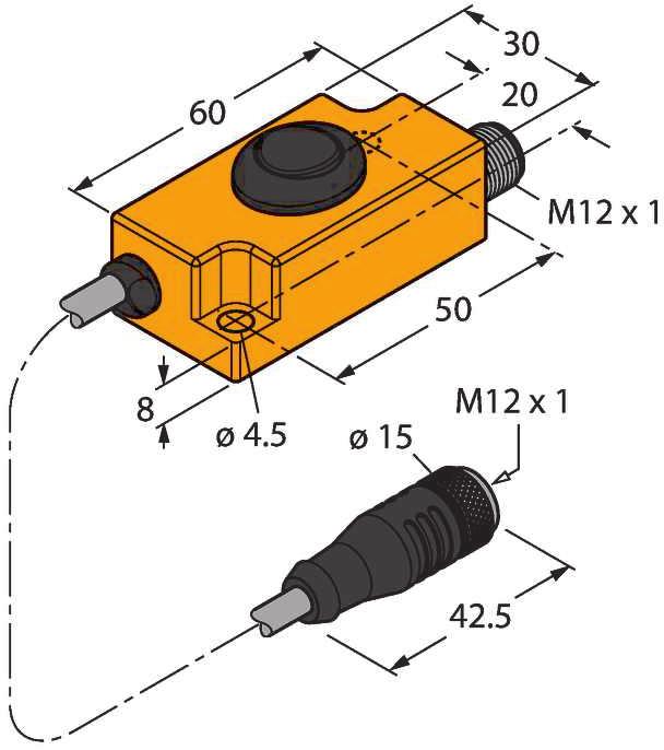 optymalne wyrównanie elementu pozycjonującego 6967114 Adapter uczący dla enkoderów indukcyjnych, czujników