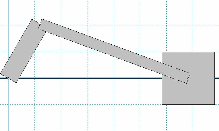 Po6?cz& korbowód z t6okiem par? obrotow?, post>puj?c analogicznie jak w przpadku 6?