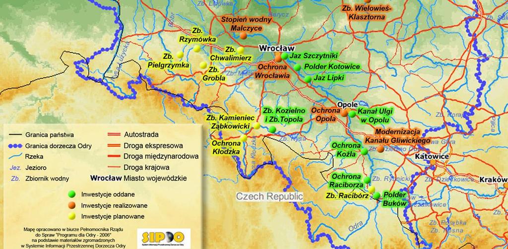 monitoring, prognozowanie i ostrzeganie jako instrument gospodarki zbiornikowej oraz przygotowania czynnej ochrony przeciwpowodziowej, ograniczenie zagrożenia powodziowego i program zapobiegania w