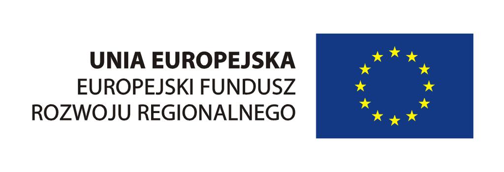 Europejskiego Funduszu Rozwoju Regionalnego w