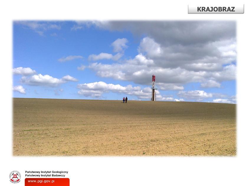Ingerencja zakładów prowadzących roboty geologiczne w krajobraz jest stosunkowo