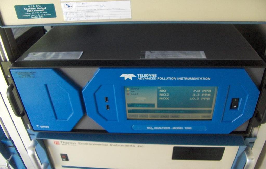 analizator NO2-NO-NOX w stacji AM7 w Tczewie