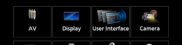 Konfiguracja Konfiguracja AV Można ustawić parametry AV (audio-wideo). 1 Naciśnij przycisk [MENU]. hhzostanie wyświetlone menu podręczne. 2 Dotknąć [SETUP]. hhwyświetlony zostanie ekran SETUP.