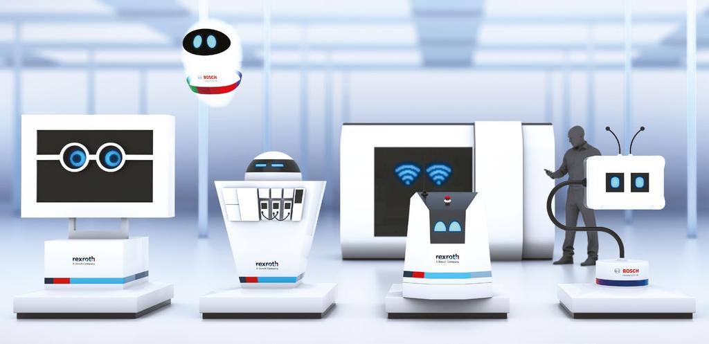 1 2018 Wizjonerskie technologie firmy Bosch Rexroth Fabryka Przyszłości. Dziś. Jutro. Niebawem.