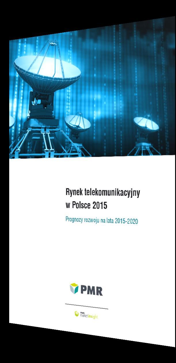 2 Język: polski, angielski Data publikacji: październik 2015 Format: pdf Cena od: 2000 Sprawdź w raporcie Jaka jest obecna i prognozowana wartość polskiego rynku telekomunikacyjnego?