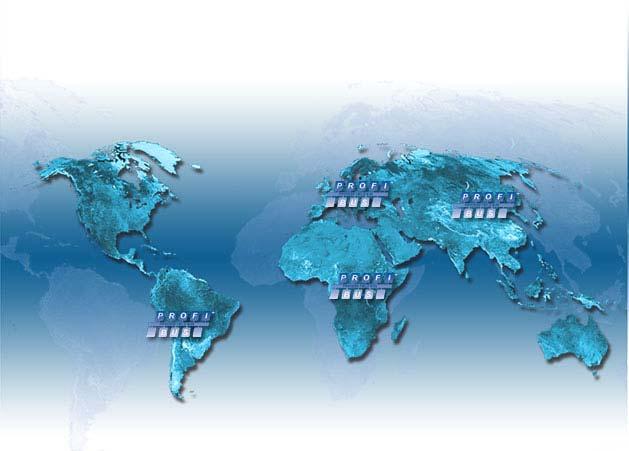 Obecność na całym świecie 25 Regionalnych stowarzyszeń PROFIBUS () na świecie 29 Competence Centers (PCC) w 13 krajach 7 Laboratorium Testujących (PTL) na całym świecie W- EU Belgium PCC Denmark
