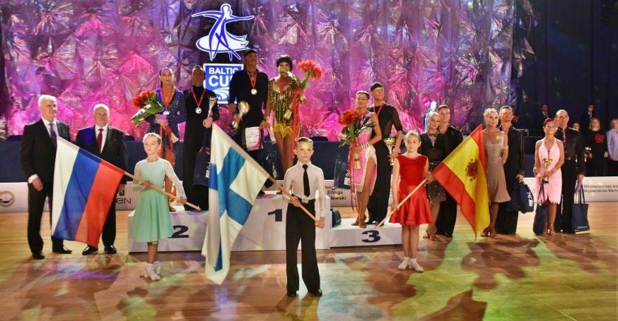 Podczas turnieju można było zobaczyć zmagania zawodników, którzy dopiero poznają tajniki tańców latynoamerykańskich oraz standardowych.
