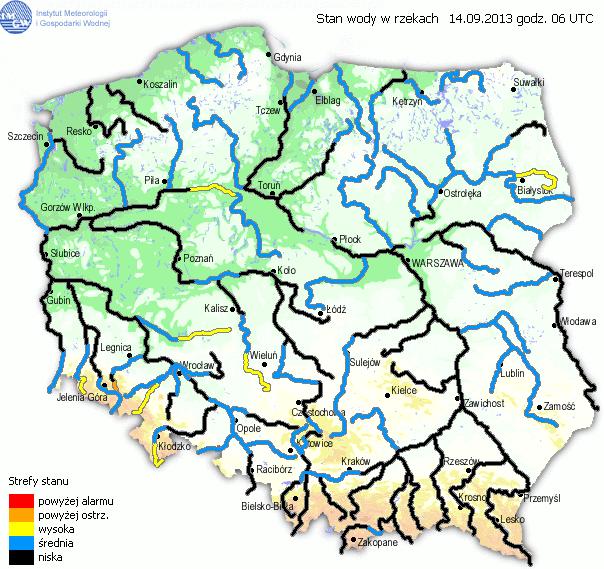 INFORMACJE HYDROLOGICZNO -