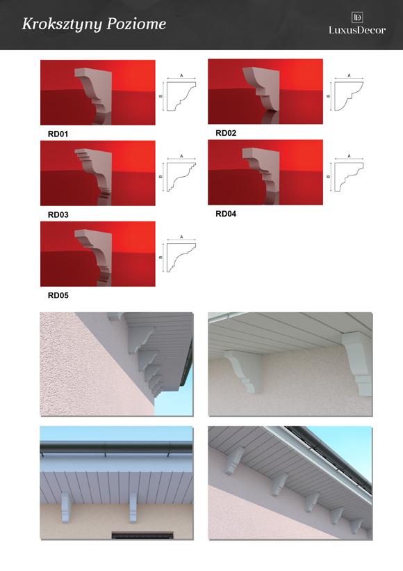 Kroksztyny Duże Kroksztyny Duże Große Kragsteine Large corbels Кронштейны большие Große Kragsteine Large corbels Кронштейны