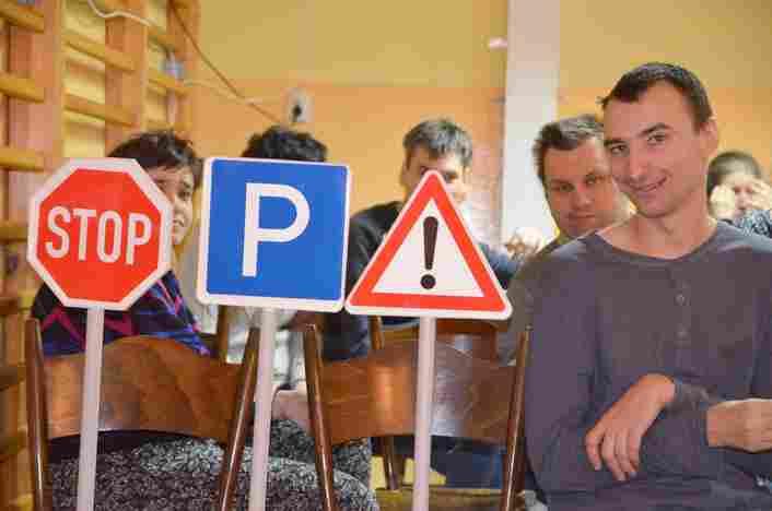 Pokazali nam zdjęcia z wspinaczki i opowiadali jak się