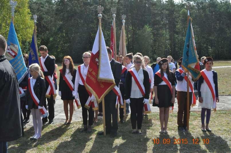 Uroczystości w byłym obozie