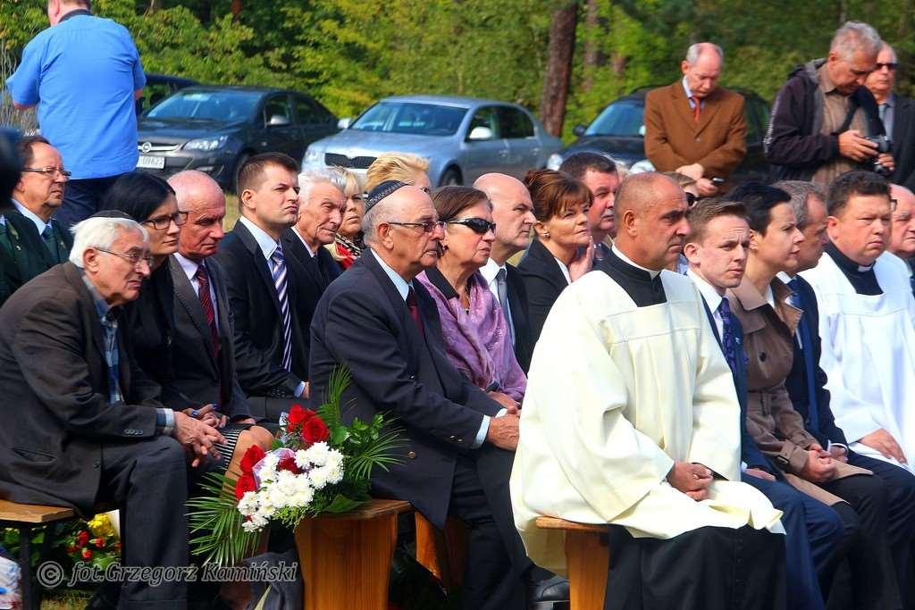 Uroczystości w byłym obozie