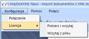 UWAGA!!! Podczas pierwszej konfiguracji programu wymagane jest użycie opcji Nadpisz binaria.