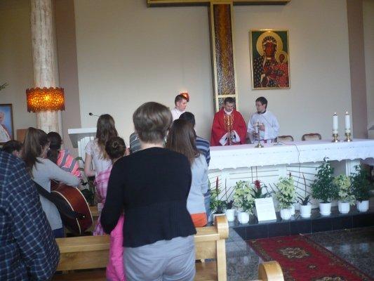 Zebrzydowskiej. Myśl przewodnia naszego spotkania to "Jezus na Facebooku". Zastanawialiśmy się, co współcześnie powiedziałby do nas Jezus w mediach oraz jakimi chce, aby one były.