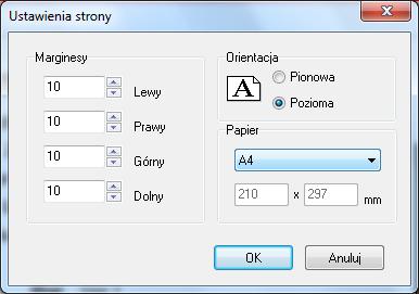 Menu Plik Zapisz - funkcja zapisywania dokumentacji w celach archiwizacyjnych; w czasie zapisu powstaje plik EXE lub PDF (zapisuje się w wybranym przez użytkownika miejscu na dysku) (rys.