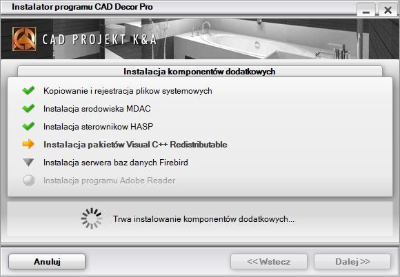 Jeśli w stosunku do wszystkich baz ma byd zastosowane to samo rozwiązanie, można zaznaczyd opcję Zastosuj dla pozostałych baz instalator przestanie wtedy pytad za każdym razem, gdy wykryje starszą