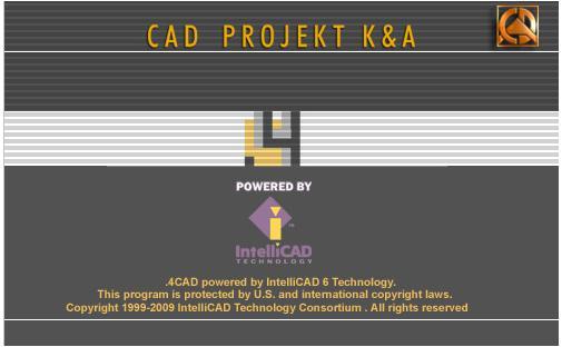 3. Instalacja środowiska pracy - programu IntelliCAD Przy zakupie programu CAD Decor PRO, użytkownik otrzymuje na płycie instalacyjnej licencjonowaną wersję programu IntelliCAD, który jest jednym z