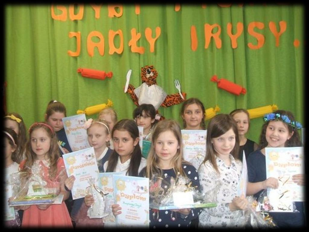 MIĘDZYSZKOLNY KONKURS RECYTATORSKI GDYBY TYGRYSY JADŁY IRYSY