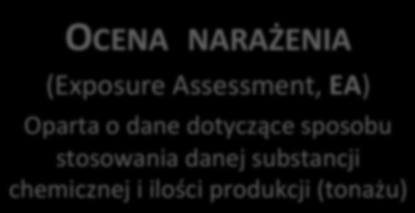 zgodnie z kryteriami REACH OCENA NARAŻENIA