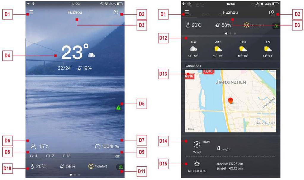 Upewnij się, że Twój telefon jest połączony z siecią wifi. Otwórz aplikację Weathersense, załóż konto, lub zaloguj się do już założonego wcześniej konta.