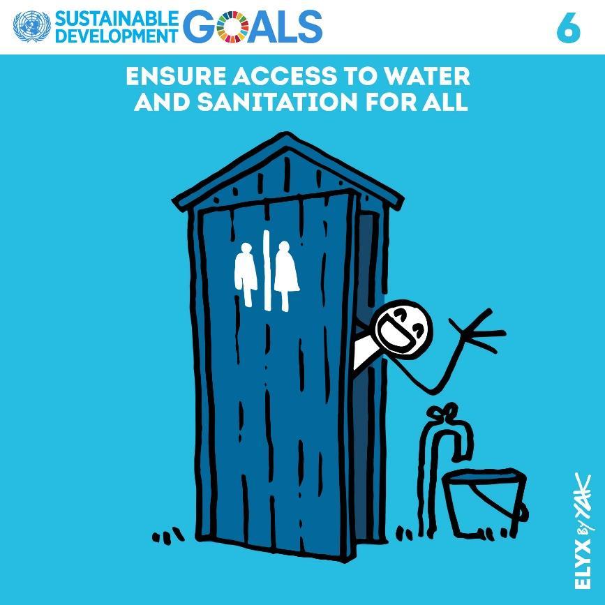 Wybrane zadania Do 2030 roku: Czysta woda i warunki sanitarne Zapewnić wszystkim ludziom dostęp do wody i warunków sanitarnych Zapewnić powszechny i sprawiedliwy wody pitnej po przystępnej cenie.