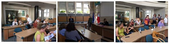 2018 SPOTKANIE PARTNERÓW PROJEKTU SB YCGN Z REPREZENTANTAMI I WŁADZAMI GDYNI W urzędzie miasta Gdyni odbyło się spotkanie partnerów projektu z władzami i przedstawicielami Rady Miejskiej oraz