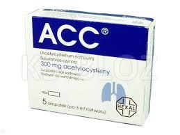 Leczenie dożylne N-Acetylocysteiną W ciężkich zatruciach oraz w sytuacji p/wskazań do podania doustnego N-acetylocysteina dożylnie 150 mg/kg w 200 ml 5% glukozy przez 15 min.