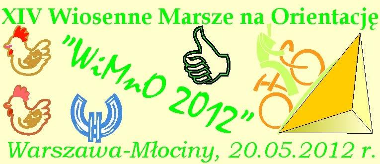XIV WIOSENNE MARSZE NA ORIENTACJĘ WIMNO 2012 2012-05-22 Protokół Protokół,
