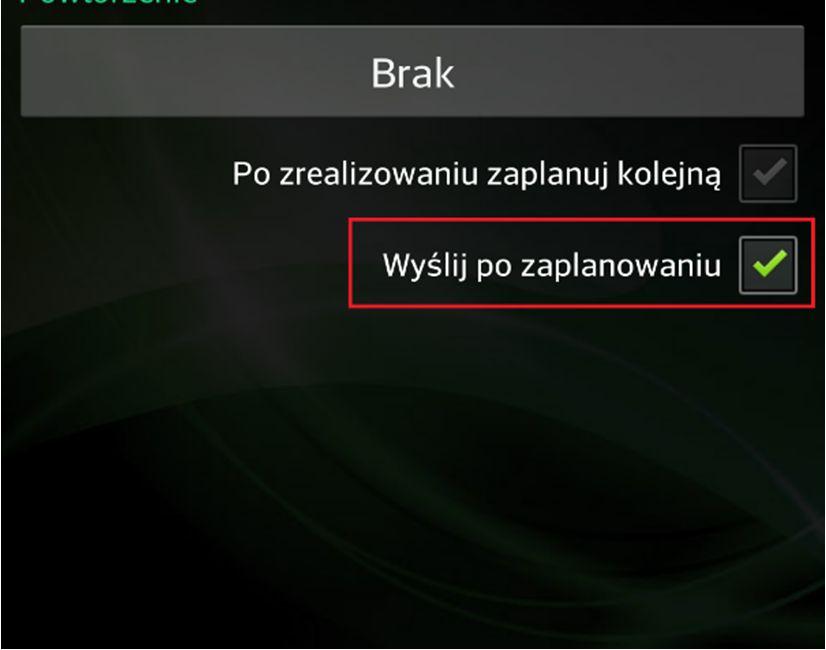 niezrealizowanym działaniu była bezpowrotnie tracona.