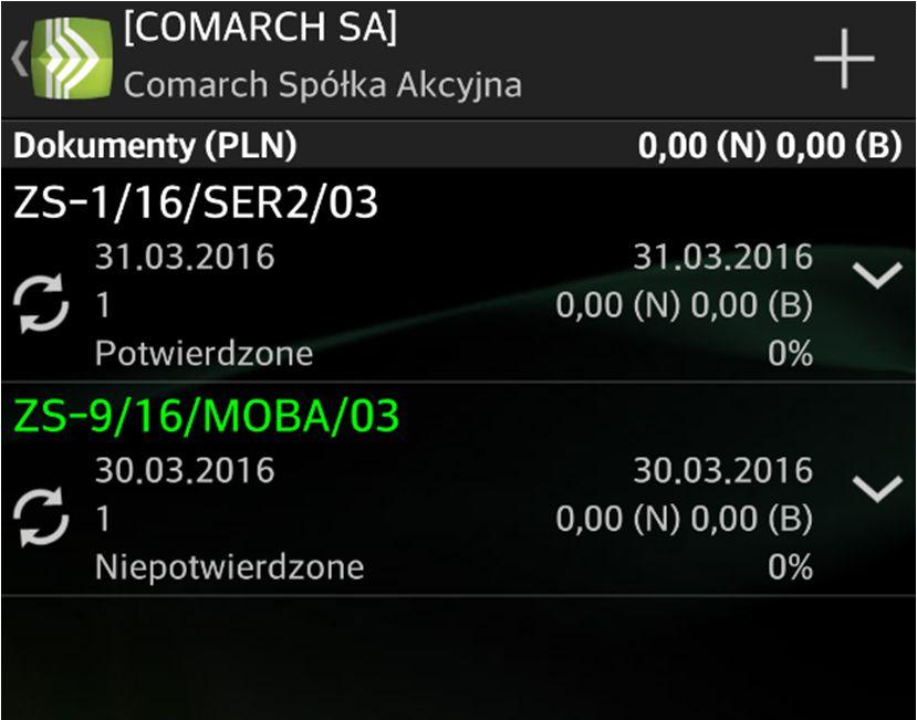 Rys. 21. Dokument ZS cofnięty do bufora, z powodu przekroczenia limitu promocji przez inne centrum.