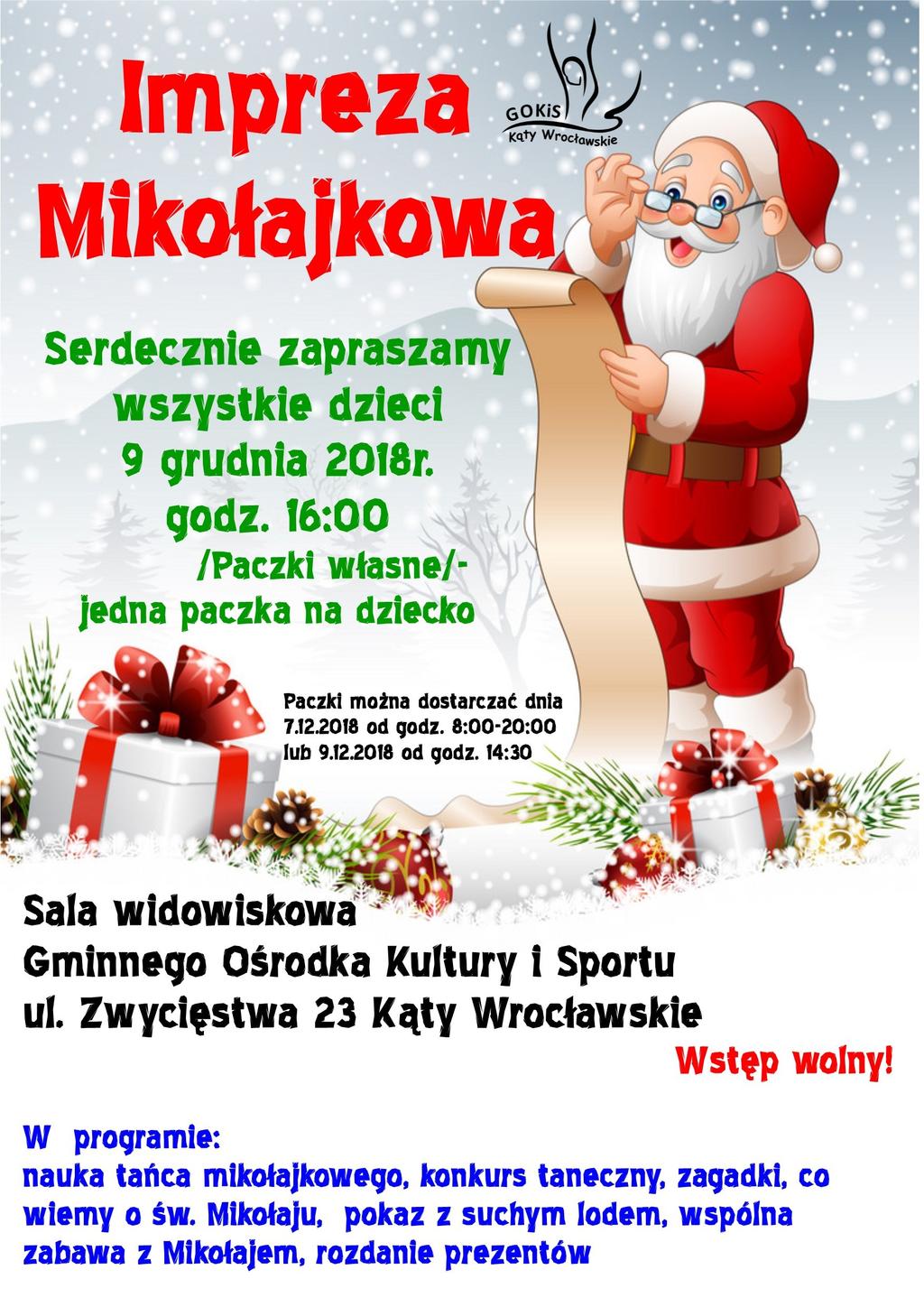 pl W tym numerze: Mikołajki w GOKiS 1 Zostań wolontariuszem 27.