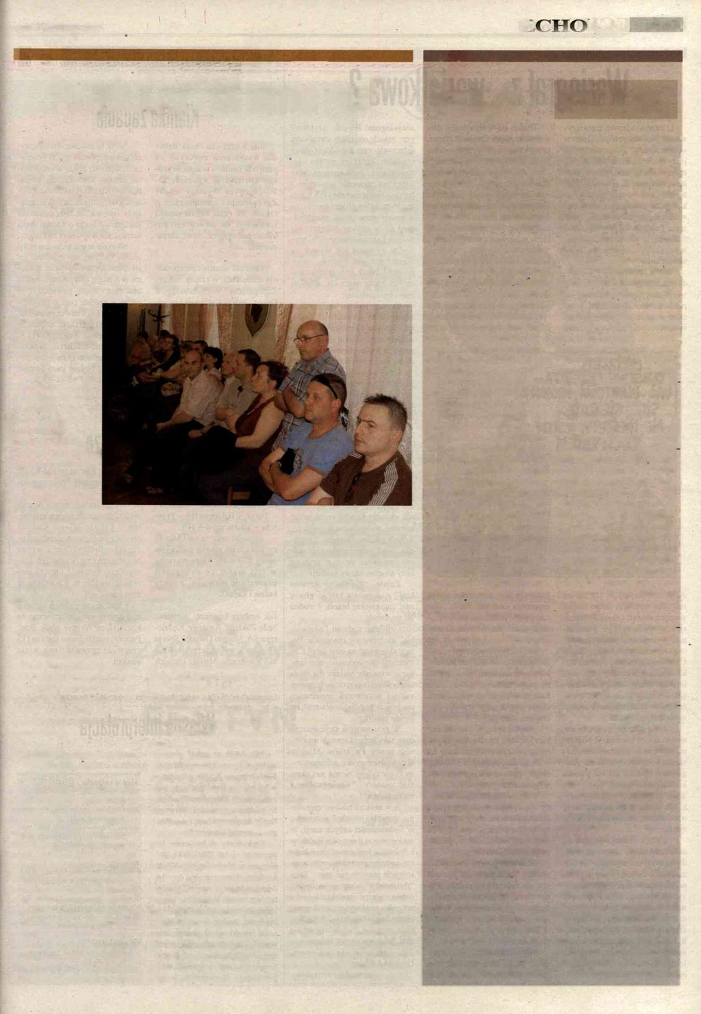 numer 23/2008 (555) JF*1 Gmi n STR.3 Dokończenie ze strony 2 Prezydent jak Piłat umywa rpce!" O tym głośno (nie) należy mówić Wariograi z... wariatkowa?