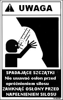 silosu Znak NIEUPOWAŻNIONYM WSTĘP