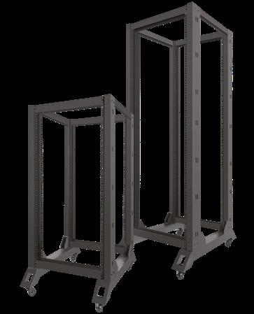 Open Rack Open Rack 4 3 Regulowana głębokość szafy.