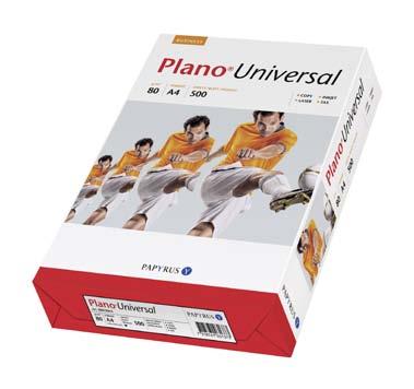 PAPIER KSERO Papier Plano Universal Zawsze mocny zawodnik znakomity papier biurowy, który może grać na dowolnej pozycji, przynosi dobre rezultaty na drukarkach każdego rodzaju.