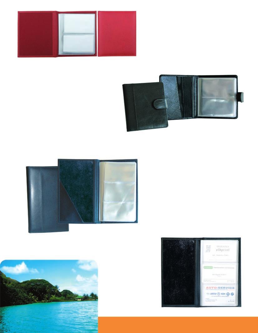 notepads, covers, business cardcases 1-78 T (foto) 1-78 S 1-78 K wym.