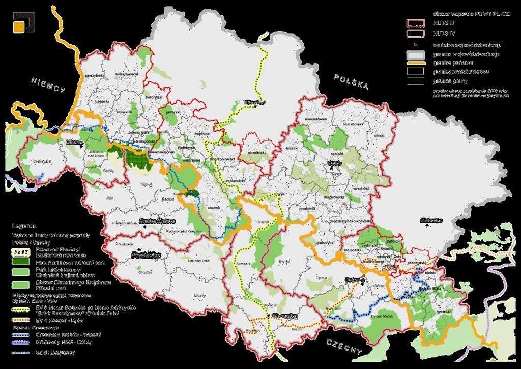 Koncepcja rozwoju transgranicznej turystyki rowerowej na pograniczu polsko - czeskim CEL PROJEKTU Wyrównanie dostępności rowerowej na obszarze pogranicza