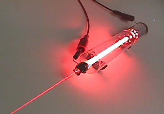 Laser Laser hel-neon Rura lasera (z zintegrowanymi zwierciadłami)