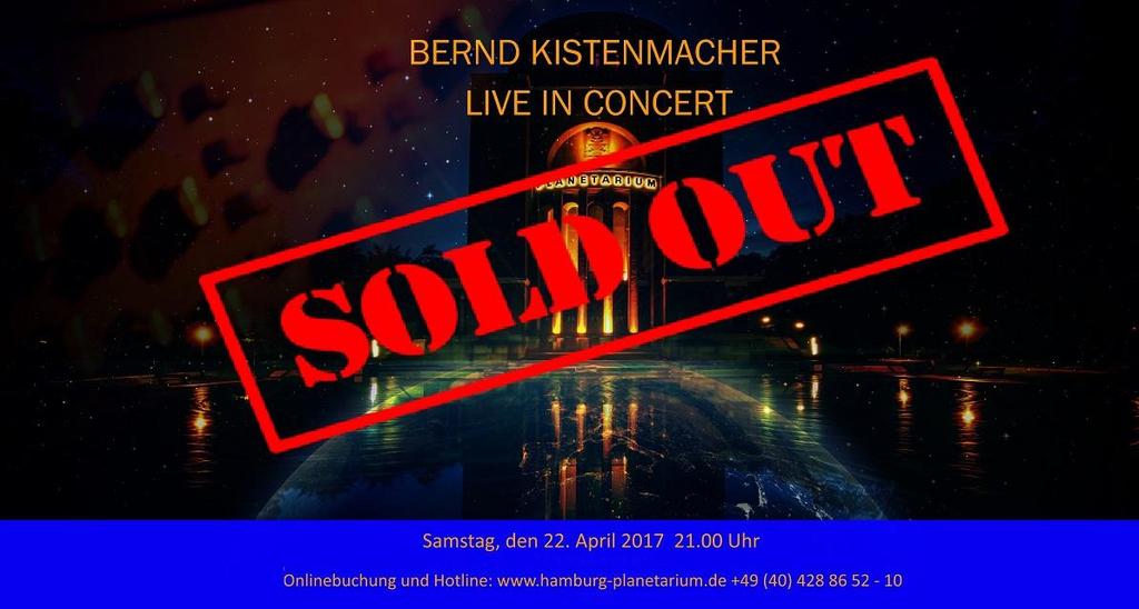Planetarium Hamburg, koncert