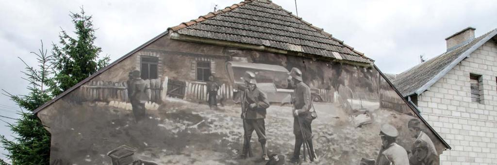 Mural w Wiźnie