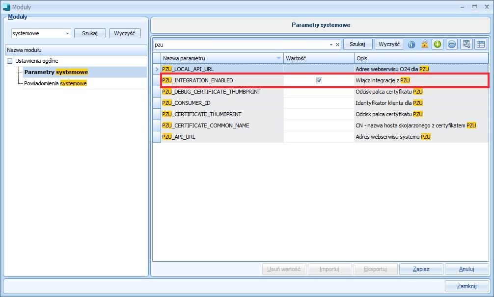 1.2.1 Moduł Administracja W module Administracja w pierwszej kolejności należy włączyć integrację