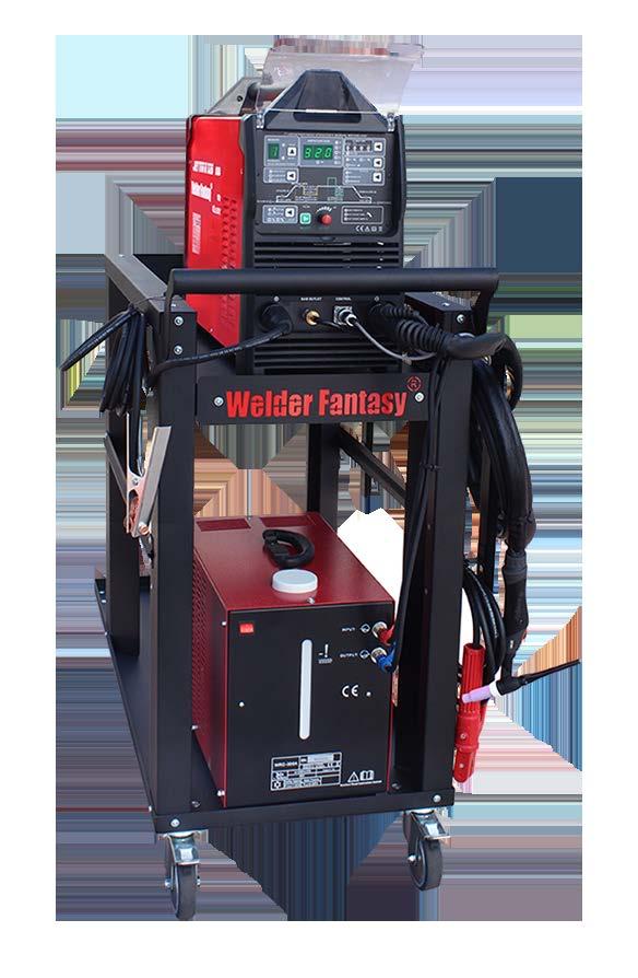 Welder Fantasy+uchwyt parker KOD: JET TIG II 320 Parametry: -Zakres prądu spawania TIG DC: